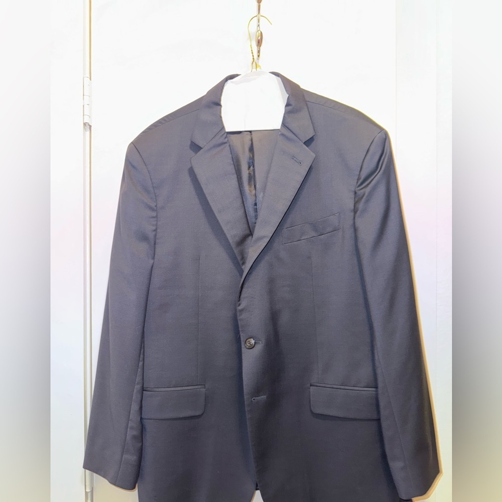 Joseph Abboud Men’s Suit 44R/38R(28in) Dark Blue